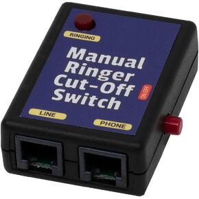 Manual Ringer Cut-Off Switch