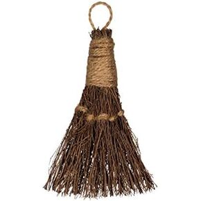 Cinnamon Broom 6" - Cinnamon Broomstick Scented 1 Pack -Mini Broom - Witches Broom Cinnamon Broomstick Decoration for Halloween - Cinnamon Broomstick - Mini Broomstick Scented Broom
