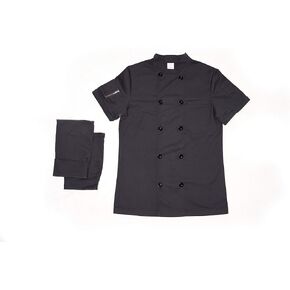 Chef Jacket for Men with Removable Short & Long Sleeves - Convertible Chef Coat