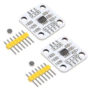 6PCS High Precision AS5600 Magnetic Encoder Magnetic Induction Angle Measurement Sensor Module 12bit (2)