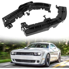 Bumper Support Brackets Front Left & Right Side fits for 2008-2020 Dodge Challenger Accessories, 2Pcs Driver and Passenger Side OEM 68024343AD 68024342AD