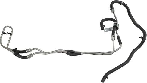 TRQ Gear لتبريد مجموعة خرطوم خط إرجاع التوجيه المعزز المتوافقة مع 2007-2012 دودج كاليبر 2007-2017 جيب كومباس باتريوت in Saudi Arabia