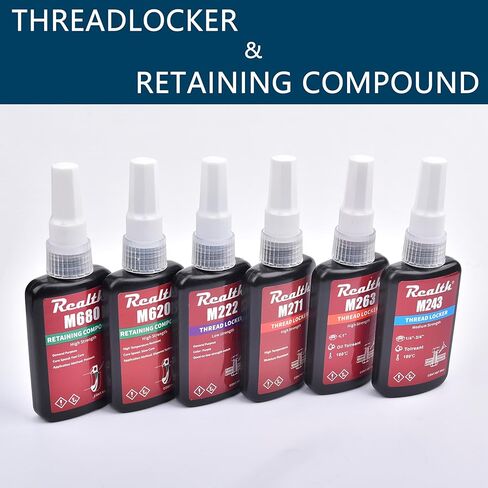 M222 Purple Threadlocker 50ml for All Low Strength Metal Threaded Assembly Threadlocking Adhesive Easy Disassembly(M222) in Kuwait