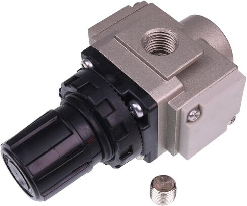 REG0250M Air Compressor Regulator Compatible with ROLAIR 1/4" DEWALT 5131722 EMGLO R14 4 Port Regulator in Saudi Arabia