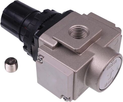 REG0250M Air Compressor Regulator Compatible with ROLAIR 1/4" DEWALT 5131722 EMGLO R14 4 Port Regulator in Saudi Arabia