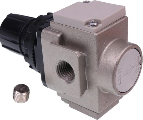 REG0250M Air Compressor Regulator Compatible with ROLAIR 1/4" DEWALT 5131722 EMGLO R14 4 Port Regulator in Saudi Arabia