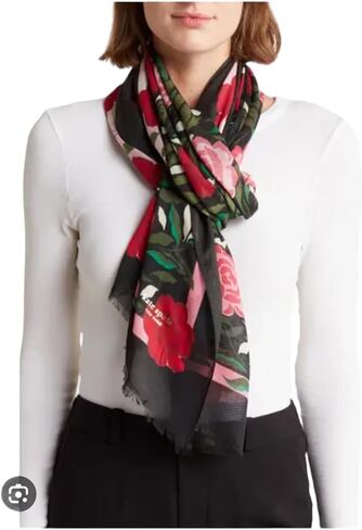Kate Spade Rose Garden Oblong Scarf in Kuwait
