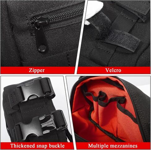 WOWTK دراجة نارية حقيبة مقود الدراجة أداة حقيبة العالمي شوكة حقيبة سيسي بار ودراجة ملحق ل كروزر سوفتيل داينا سبورتسترز in Kuwait