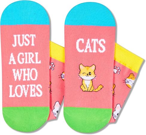 sockfun هدايا الأم القطة المضحكة للنساء هدايا القطط هدايا لمحبي القطط، جوارب ممتعة للقطط للنساء والزوجة والجدة والفتيات in Saudi Arabia