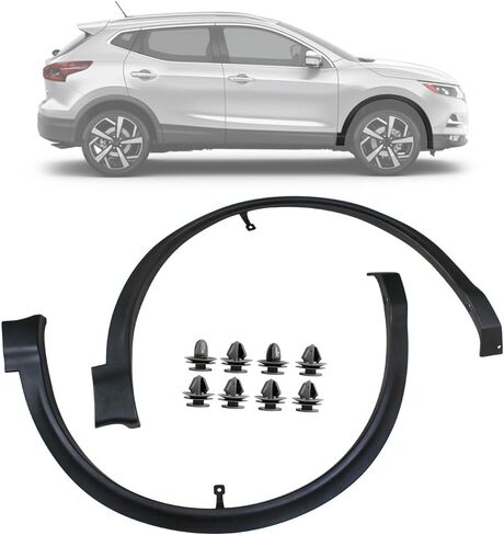 مشاعل الحاجز الأمامي المتوافقة مع Nissan Rogue Sport 2.0L 2017-2021 تستبدل 638106MA0A 638116MA0A NI1291103 NI1290103 جانب السائق والراكب in Saudi Arabia