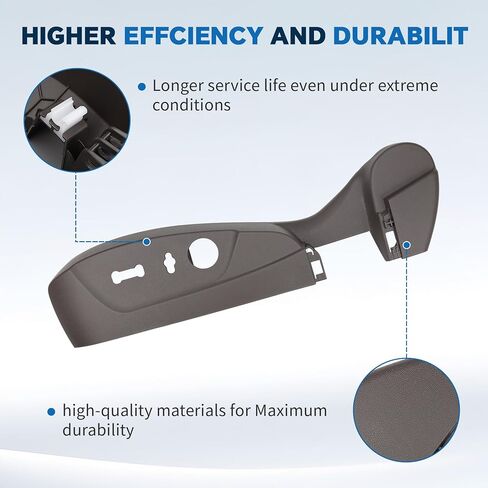 لوحة حافة مفتاح مقعد السائق الأيسر متوافقة مع شيفروليه ماليبو 2013-2016 غطاء إطار مفتاح ضبط المقعد الأسود يحل محل 22753131 in Kuwait