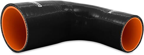 Mishimoto MMCP-R90-3035BK 90-Degree Silicone Transition Coupler, 3.00" to 3.50", Black in Saudi Arabia