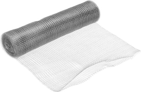 PATIKIL 12inx20ft Wire Mesh Hole Fill Fabric, Stainless Steel Mesh Double Layer Blocker Flexible Mesh Screen for Hole Filler and Plant Protection in Saudi Arabia