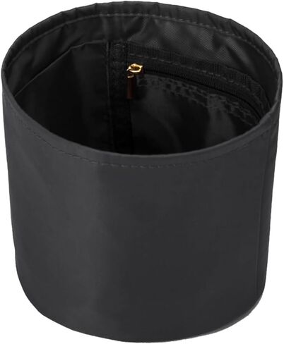 NOTAG Purse Organizer Insert Round Bucket Bag Organizer Nylon Bag Organizer for Handbag Small Tote Organizer Insert (Beige) in Kuwait