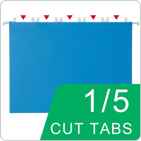 Pink Hanging File Folders,25 Packs Letter Size File Folder,Designed for Bulky Files,Filing Cabinet,1/5 Adjustable Tabs for Office,School,Home in Saudi Arabia