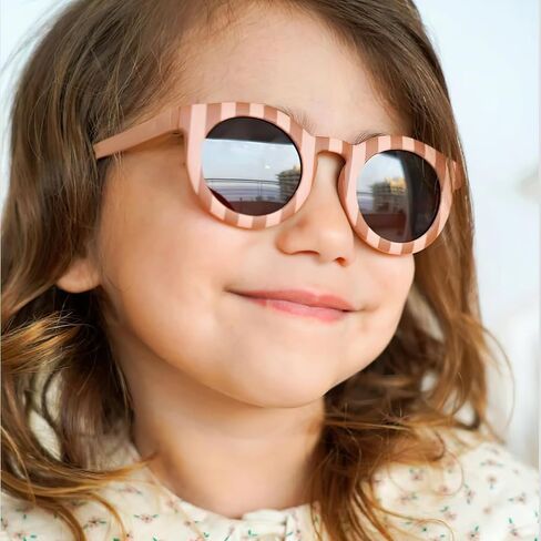 Kids Flower Sunglasses for Girls daisy Round Flower Glasses for Toddler Sun Glasses for Baby Age 2-4 Little Girls Age 10-12 in Kuwait