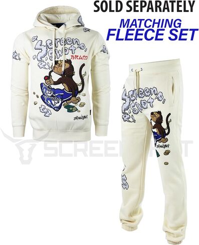 سراويل SCREENSHOT-FLEECE PANTS 4202 للرجال سراويل صوف ملائمة للشارع - سراويل رياضية عصرية للشارع مضلعة in Kuwait