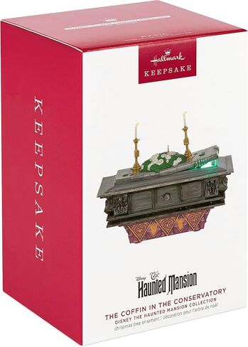 Hallmark Keepsake Christmas Ornament, Disney The Haunted Mansion Collection Constance Hatchaway With Light and Sound, Gifts for Disney Fans in Saudi Arabia