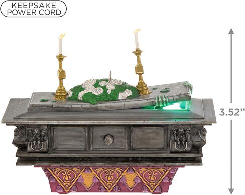 Hallmark Keepsake Christmas Ornament, Disney The Haunted Mansion Collection Constance Hatchaway With Light and Sound, Gifts for Disney Fans in Saudi Arabia