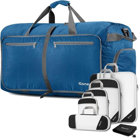 حقيبة جونيكس للسفر سعة 150 لتر مع مكعبات تعبئة مضغوطة in Kuwait