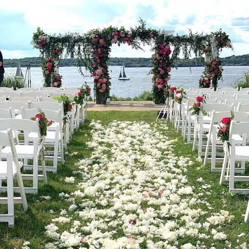 1000 PCS Artificial Fake Rose Petals for Wedding, Romantic Night for Her/Him Set, Engagement, Flower Decorations, Event, Party, in Bulk, (Royal Blue) in Kuwait