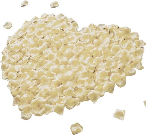 1000 PCS Artificial Fake Rose Petals for Wedding, Romantic Night for Her/Him Set, Engagement, Flower Decorations, Event, Party, in Bulk, (Royal Blue) in Kuwait