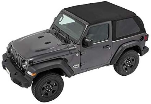 Bestop 5686335 Black Diamond All-New Trektop Soft Top 4-Door for the Jeep Wrangler JL in Saudi Arabia