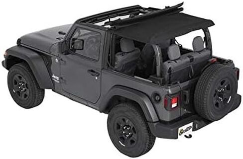 Bestop 5686335 Black Diamond All-New Trektop Soft Top 4-Door for the Jeep Wrangler JL in Saudi Arabia