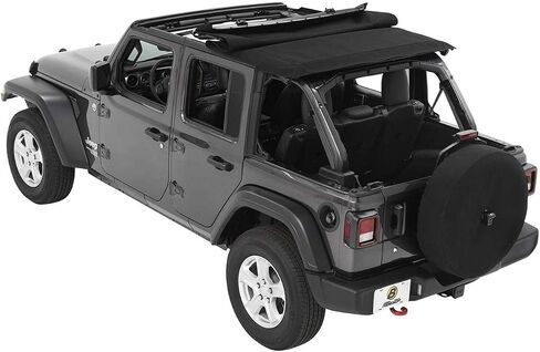 Bestop 5686335 Black Diamond All-New Trektop Soft Top 4-Door for the Jeep Wrangler JL in Saudi Arabia