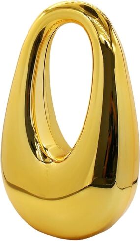 Women Acrylic Clutch Purse Egg Shape Evening Bag Metallic Top Handle Handbag Mirror Shoulder Bag for Wedding Party in Saudi Arabia