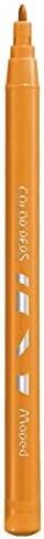 Maped Pack of 36 Washable Felt-Tip Pens with Zip in Saudi Arabia