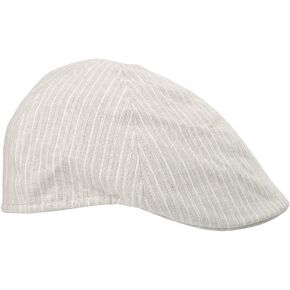 Bigalli Duckbill Hat Newsboy Hats for Men Cotton Linen Soft Casual Flat Cap Golf Newsboy Cap | Boinas para Hombre