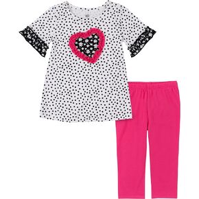 Kids Headquarters girls 2 Pieces Legging Set