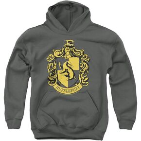 Popfunk Harry Potter Hufflepuff Logo Hogwarts Youth Kids Boys & Girls Hoodie & Stickers