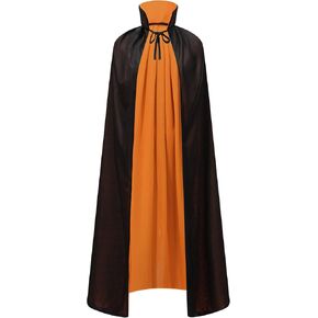 Reversible Cape Women,Stand Collar Cape Kids,Black and Red Cloak with Hood,Purple Cape,Halloween Christmas Costume