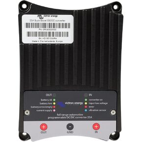 Victron Energy Buck-Boost DC-DC Converter 100 Amp for Charging a 12V or 24V Service Battery in Vehicles