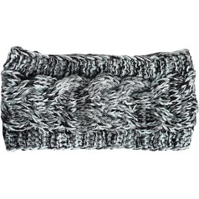 KMystic Plain Braided Winter Knit Headband