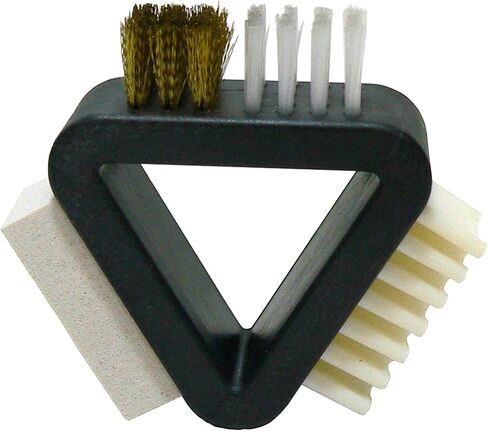 Valentino Garemi Cleaning Suede Brush - 3 Way Remover - Shoes, Boots, Couch, Purse, Bags, Jackets, Seats, Furniture in Kuwait