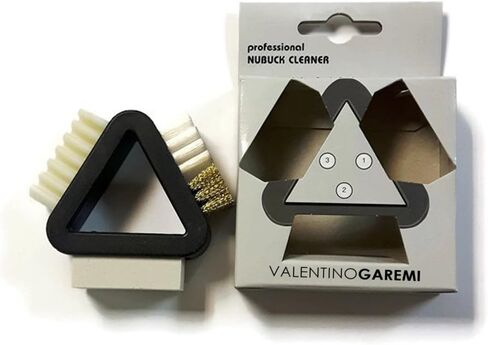 Valentino Garemi Cleaning Suede Brush - 3 Way Remover - Shoes, Boots, Couch, Purse, Bags, Jackets, Seats, Furniture in Kuwait