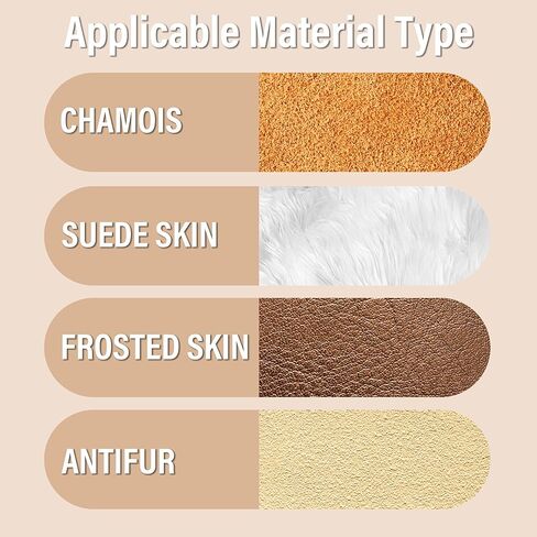 فرشاة شامواه - فرشاة كريب شامواه للتنظيف الجاف لازالة الاتربة، فرشاة تنظيف الاحذية لتنظيف الجلد السويدي/ النوباك/ الجلد من الاحذية والملابس in Kuwait