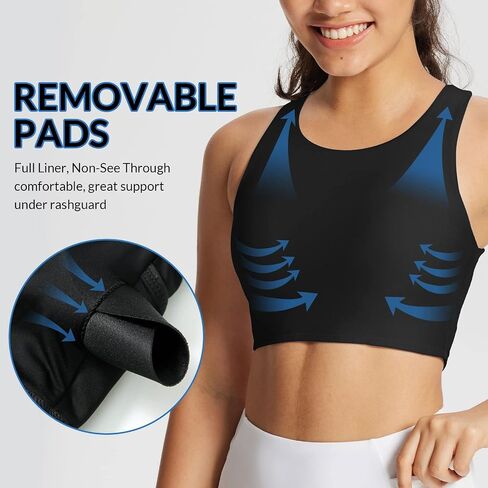 BALEAF Women's Swim Bra & 5" Swim Shorts in Saudi Arabia