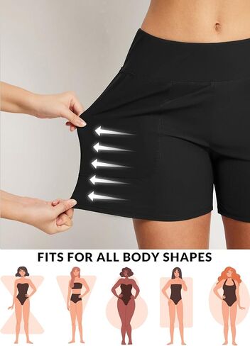 BALEAF Women's Swim Bra & 5" Swim Shorts in Saudi Arabia