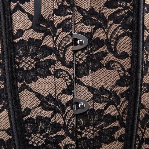 ZHAIMA Lace Corset Top for Women Plus Size Corsets and Bustiers Floral Lingerie Sets in Saudi Arabia