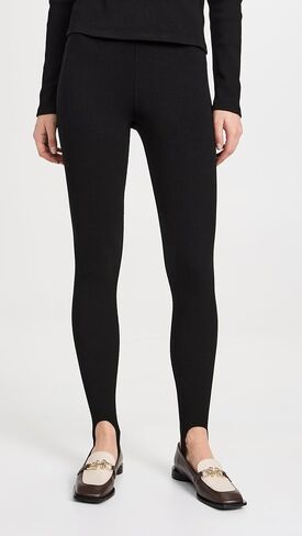 DONNI. Women's Rib Stirrup Leggings in Saudi Arabia