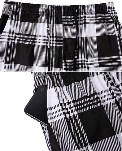 طقم بيجامة من القطن للرجال بأكمام قصيرة ملابس نوم قطعتين أطقم ملابس نوم مريحة مع شورت in Kuwait