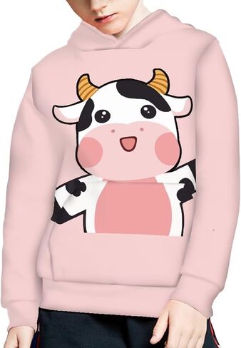 ZFRXIGN Hoodies Youth for Girls Boys Kids 6-16 Years Long Sleeve Hooded Sweatshirt with Pockets Teenage in Saudi Arabia