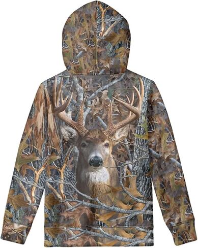 ZFRXIGN Hoodies Youth for Girls Boys Kids 6-16 Years Long Sleeve Hooded Sweatshirt with Pockets Teenage in Saudi Arabia
