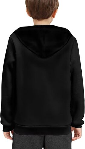 ZFRXIGN Hoodies Youth for Girls Boys Kids 6-16 Years Long Sleeve Hooded Sweatshirt with Pockets Teenage in Kuwait