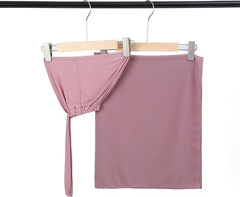 Matched Hijab and Undercap Set, Chiffon Muslim Head Scarf for Women, A Perfectly Decent Combination in Saudi Arabia