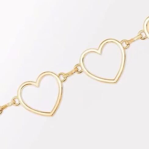 Metal Waist Chain Women Girls - Gold Silver Long Tassel Love Hearts Pendant Adjustable Body Link Belts Body Belly Jewelry for Jeans Dresses in Saudi Arabia